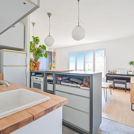 Vue Tour Eiffel / Sacre-coeur Paris