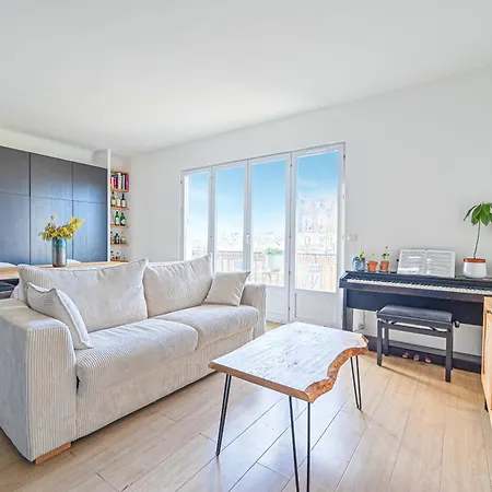 Vue Tour Eiffel / Sacre-coeur Apartamento