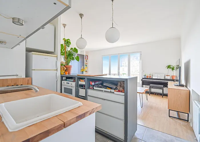 Vue Tour Eiffel / Sacre-coeur Paris