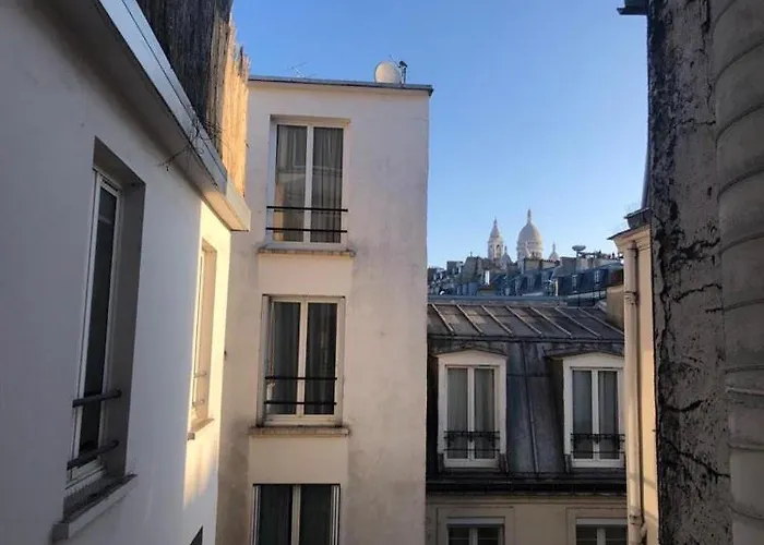 Vue Tour Eiffel / Sacre-coeur Appartement Parijs
